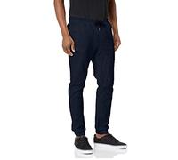 Southpole Pantaloni da Jogging da Uomo in Twill Elasticizzato, Taglie Grandi e Alte, Colore: Blu Navy., L