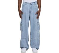 Southpole Sp293-southpole Cargo Denim Pants Jeans, Lavaggio Leggero, 36 Uomo