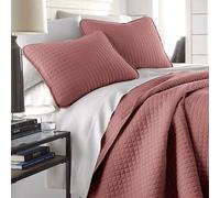 Southshore Fine Living, Inc. Oversized King Quilt Bedding Set with 2 Pillow Shams, Marsala Coverlet, King Size/California Bedspread, Soft Microfiber Bedding, Easy Care, Machine Washable, Marsala