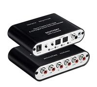 SOUTHSKY 5.1 Audio Rush Digital Sound Converter - SPDIF Ottico/Coassiale a 5.1CH Canali Analogica (6RCA output) Supporto PS2,PS3,PS4,Dolby AC3 DTS