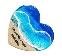 Souvenir a forma di cuore blu navy - souvenir blu tascabile abbraccio, ornamento ispiratore, dettaglio emotivo | Uso come regalo positivo, compleanni, matrimoni, San, L