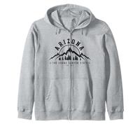 Souvenir Alaska L'Ultima frontiera Vintage Natura Montagne Felpa con Cappuccio