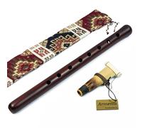 SOUVENIR ARMENO DUDUK Piccolo strumento a fiato fatto a mano Oboe Balaban supporto in legno - Regalo per musicisti