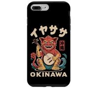 Souvenir artistico della cultura giapponese di Okinawa Shisa Leone Iyasasa Custodia per iPhone 7 Plus/8 Plus