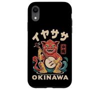 Souvenir artistico della cultura giapponese di Okinawa Shisa Leone Iyasasa Custodia per iPhone XR