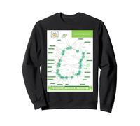 Souvenir Artistico delle Linee di Città del Messico Felpa