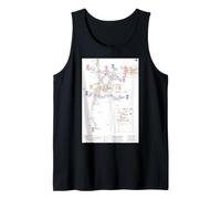 Souvenir Artistico di Super Metro Lines di Città del Messico Canotta