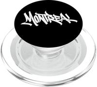 Souvenir canadese fatto a mano con graffiti della città di Montreal PopSockets PopGrip per MagSafe