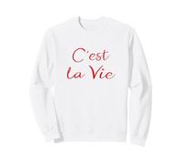 Souvenir C'Est La Vie Francese, Amante della Cultura Francese Felpa
