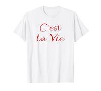 Souvenir C'Est La Vie Francese, Amante della Cultura Francese Maglietta