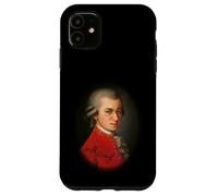 Souvenir classico da viaggio con ritratto di Vienna Austria di Mozart Custodia per iPhone 11