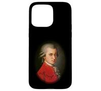 Souvenir classico da viaggio con ritratto di Vienna Austria di Mozart Custodia per iPhone 15 Pro Max
