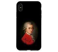 Souvenir classico da viaggio con ritratto di Vienna Austria di Mozart Custodia per iPhone XS Max