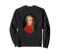 Souvenir Classico da Viaggio con Ritratto di Vienna Austria di Mozart Felpa