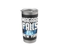 Souvenir, Cool Cliffside Artwork Group, New York, Niagara Falls Bicchiere termico in acciaio inox doppia parete