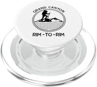 Souvenir da South Rim a North Rim Grand Canyon Escursione in Arizona PopSockets PopGrip per MagSafe