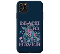 SOUVENIR DA SPIAGGIA COLORATO AMANTE TURTLE BEACH HAVEN NJ Custodia per iPhone 11 Pro Max