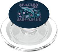 SOUVENIR DA SPIAGGIA COLORATO BRADLEY BEACH NJ DOLPHIN PopSockets PopGrip per MagSafe