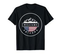 Souvenir da Viaggio con Emblema a Pannello Williams Arizona Maglietta