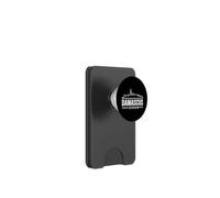 Souvenir da viaggio con stemma di Damasco Siria Skyline PopSockets PopWallet per MagSafe