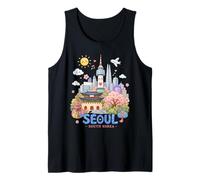 Souvenir da Viaggio per Bambini Kawaii della Corea del Sud Canotta