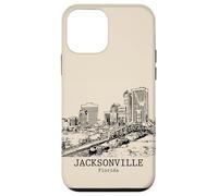 Souvenir da viaggio retrò vintage di Jacksonville Florida Custodia per iPhone 12 mini