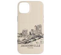 Souvenir da viaggio retrò vintage di Jacksonville Florida Custodia per iPhone 14 Plus