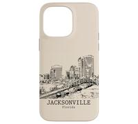 Souvenir da viaggio retrò vintage di Jacksonville Florida Custodia per iPhone 14 Pro Max
