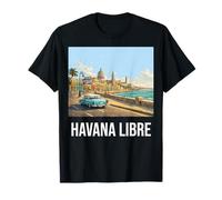 Souvenir da Viaggio Vintage Havana Libre Cuba 2026 Maglietta