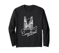 Souvenir d'arte a forma di cuore firmato Caminito Buenos Aires Argentina Maglia a Manica