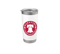 Souvenir dei quartieri di Manayunk Philadelphia Philadelphia Bicchiere termico in acciaio inox doppia parete