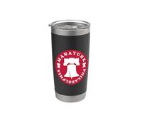 Souvenir dei quartieri di Manayunk Philadelphia Philadelphia Bicchiere termico in acciaio inox doppia parete