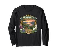 Souvenir dei sentieri escursionistici panoramici del Blauvelt State Park New York Maglia a Manica
