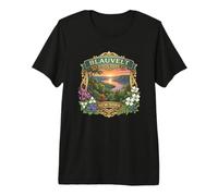 Souvenir dei sentieri escursionistici panoramici del Blauvelt State Park New York Maglietta Premium