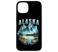 Souvenir dei visitatori dell'ultima frontiera dell'Alaska Custodia per iPhone 13