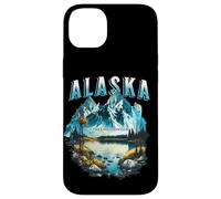 Souvenir dei visitatori dell'ultima frontiera dell'Alaska Custodia per iPhone 14 Plus