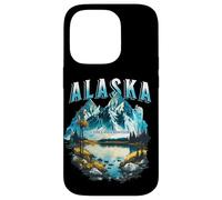 Souvenir dei visitatori dell'ultima frontiera dell'Alaska Custodia per iPhone 14 Pro