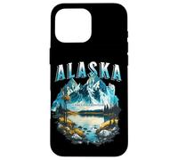 Souvenir dei visitatori dell'ultima frontiera dell'Alaska Custodia per iPhone 16 Pro Max