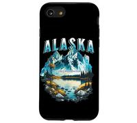 Souvenir dei visitatori dell'ultima frontiera dell'Alaska Custodia per iPhone SE (2020) / 7/8