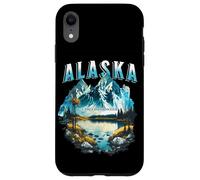 Souvenir dei visitatori dell'ultima frontiera dell'Alaska Custodia per iPhone XR