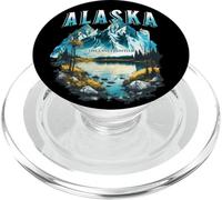 Souvenir dei visitatori dell'ultima frontiera dell'Alaska PopSockets PopGrip per MagSafe