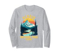 Souvenir del Parco Nazionale di Acadia Maine retrò per Uomini, Donne e Bambini Maglia a Manica