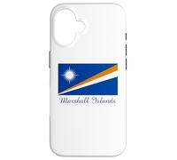 Souvenir della bandiera delle Isole Marshall Custodia per iPhone 16