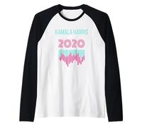 Souvenir della Campagna presidenziale Kamala Harris 2020 Kamala Maglia con Maniche Raglan