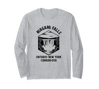 Souvenir delle cascate del Niagara Ontario-Buffalo NY Canada Promemoria Maglia a Manica