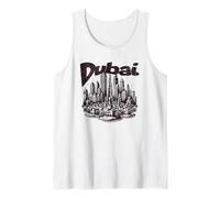 Souvenir delle Vacanze a Dubai City Canotta