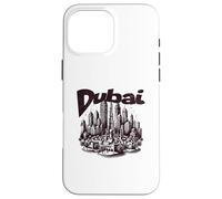 Souvenir delle vacanze a Dubai City Custodia per iPhone 16 Pro Max