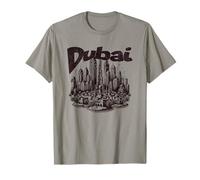 Souvenir delle Vacanze a Dubai City Maglietta