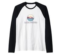 Souvenir delle Vacanze del Lago Powell Utah e dell'Arizona Maglia con Maniche Raglan