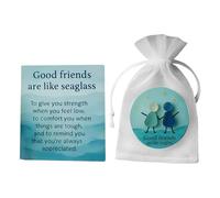 Souvenir di amicizia Decorativo | I Buoni Amici Sono Come Souvenir Di Di Mare Con Carta - Decorazione Artigianale per la Casa Per Coppie Donne Uomini Giovani e Adolescenti,Per Famiglia